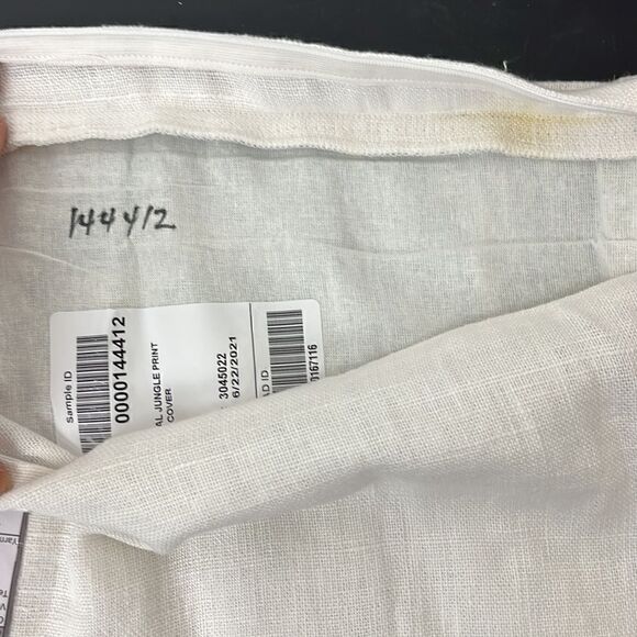 Williams Sonoma Tropical Jungle Print pillow cover - Picture 4 of 12